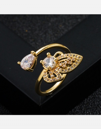 Replica  Metal Deco Butterfly Pattern Ring #795697 $9.13 USD for Wholesale