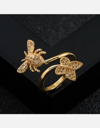 Replica  Metal Deco Butterfly Pattern Ring #795697 $9.13 USD for Wholesale