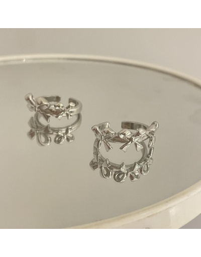 Replica Casual Bow Tie Easy Matching Rings For Women #795700 $6.38 USD for Wholesale