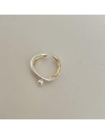 Replica Casual Alloy Faux Pearl Rings For Women #795702 $7.55 USD for Wholesale