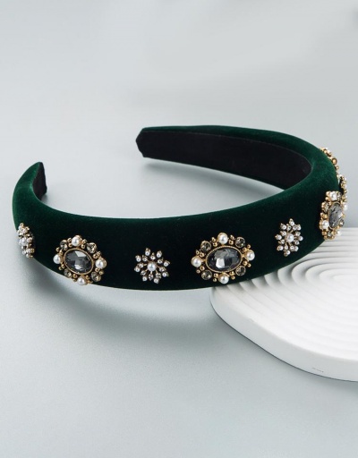 Replica Vintage Faux Pearl Decor Women Fashion Headbands #795714 $12.84 USD for Wholesale