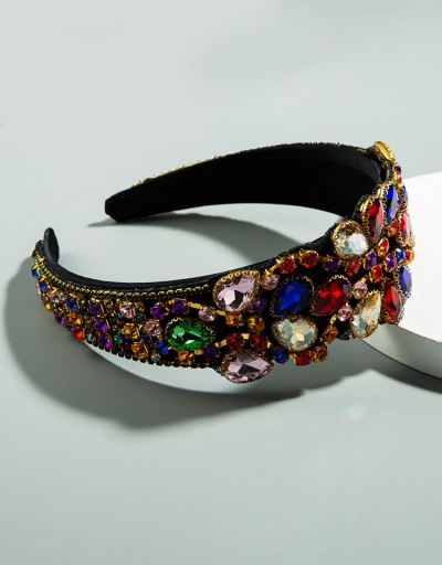 Replica Baroque Style Colorful Rhinestone Headbands For Women #795719 $23.04 USD for Wholesale