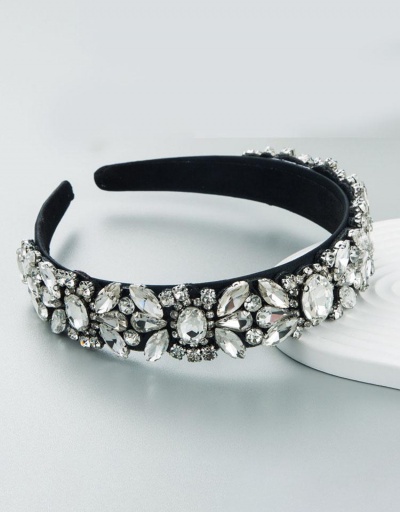 Replica Baroque Style Shinny Rhinestone Hair Hoop #795726 $15.71 USD for Wholesale