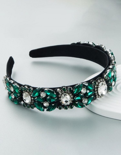 Replica Baroque Style Shinny Rhinestone Hair Hoop #795726 $15.71 USD for Wholesale