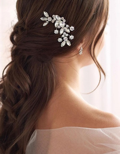 Light Luxury Solid Bridal Wedding Hair Comb #795728 $11.72 USD, Wholesale Fashion Hair Accessories