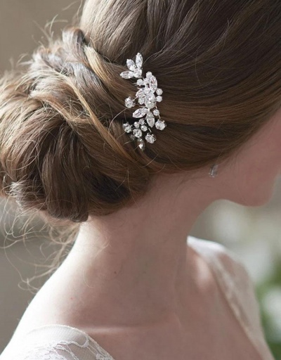 Replica Light Luxury Solid Bridal Wedding Hair Comb #795728 $11.72 USD for Wholesale