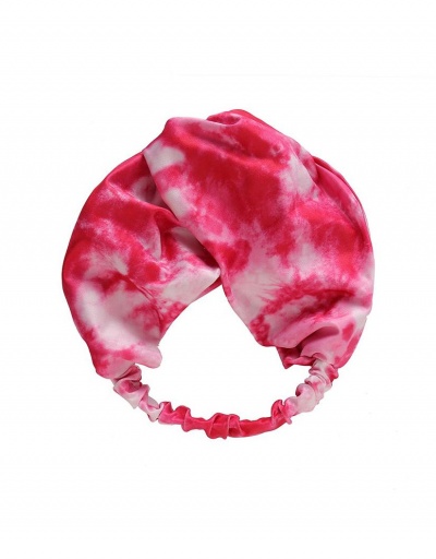 Replica Simple Tie Dye Tie Sports Wash Headband #795748 $8.78 USD for Wholesale