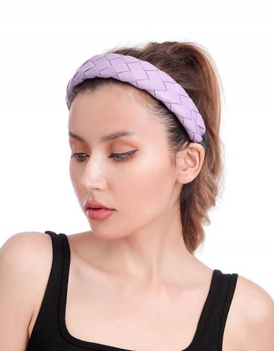 Modern Solid Twist All Match Hair Hoop #795749 $9.38 USD, Wholesale Fashion Hair Accessories