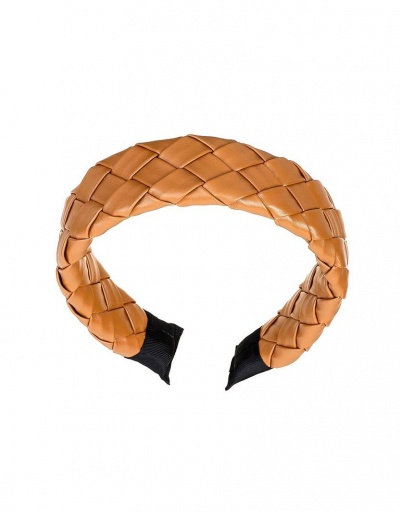 Replica Modern Solid Twist All Match Hair Hoop #795749 $9.38 USD for Wholesale