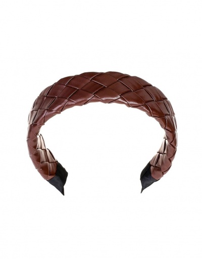 Replica Modern Solid Twist All Match Hair Hoop #795749 $9.38 USD for Wholesale