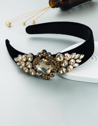 Replica Velvet Cloth Patchwork Design Hair Accessories #795752 $11.00 USD for Wholesale