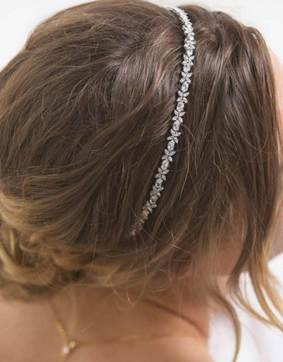 Adorable Zircon Rhinestone Wedding Dress Hair Hoop #795759 $23.28 USD, Wholesale Fashion Hair Accessories