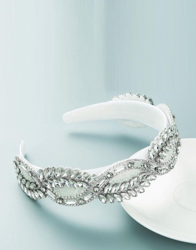 Replica Street Colorful Rhinestone Twist Hair Hoop #795766 $16.53 USD for Wholesale