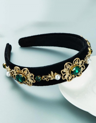 Replica Particular Retro Style Faux-Pearl Hair Hoop #795778 $13.39 USD for Wholesale