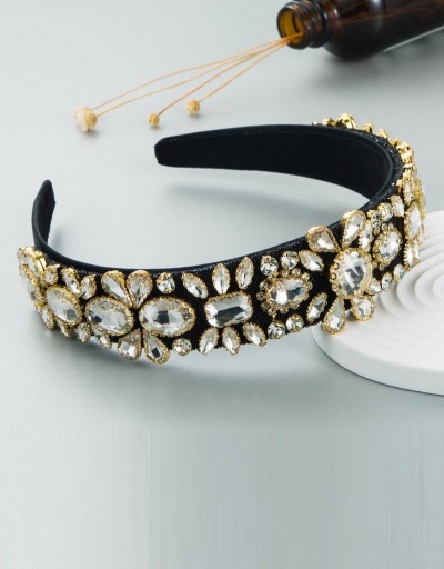 Replica Gorgeous Flower Royal Court Hair Hoop Women #795786 $16.69 USD for Wholesale