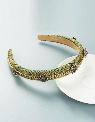 Replica Korean Style Round Faux-Pearl Street Hair Hoop #795790 $11.10 USD for Wholesale