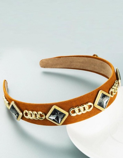 Replica Vintage Square Accessories Hair Hoop For Ladies #795792 $11.28 USD for Wholesale