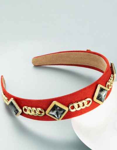 Replica Vintage Square Accessories Hair Hoop For Ladies #795792 $11.28 USD for Wholesale