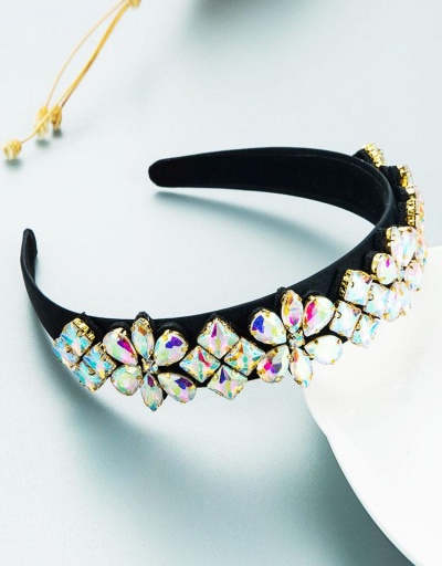 Replica Eye-Catching Shinny Rhinestone Hair Hoop #795795 $11.70 USD for Wholesale