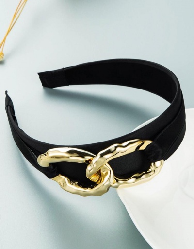 Replica Exaggerated Metal Chain Particular Hair Hoop #795800 $7.70 USD for Wholesale