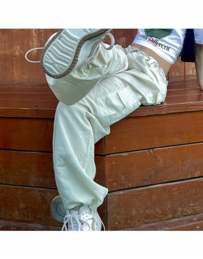  Casual Drawstring Multi-Pocket Woven Straight Pants #795820 $37.13 USD, Wholesale Fashion Jeans