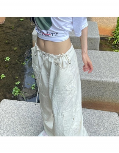 Replica  Casual Drawstring Multi-Pocket Woven Straight Pants #795820 $37.13 USD for Wholesale