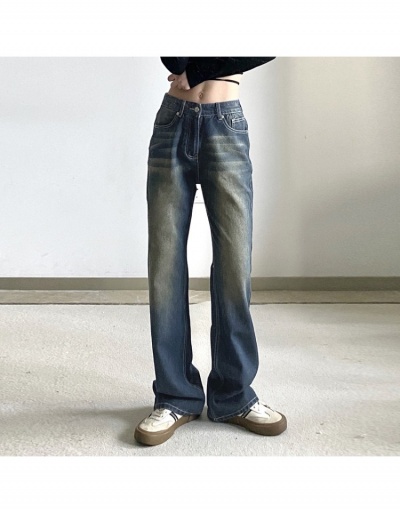 Replica  2022 Fashion  Flared Legs Denim Jeans #795854 $23.78 USD for Wholesale