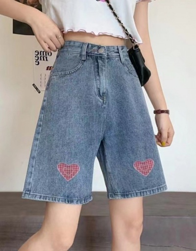 Women High Rise Denim Short Jeans  #795883 $18.98 USD, Wholesale Fashion Jeans