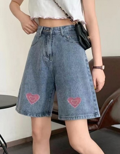 Replica Women High Rise Denim Short Jeans  #795883 $18.98 USD for Wholesale