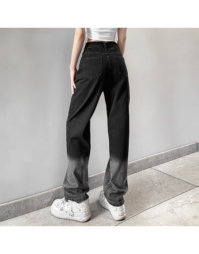 Replica  New Style Gradient Loose Denim Jeans #795893 $42.66 USD for Wholesale