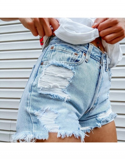 Replica Euro Style Skull Pattern Denim Short Pants  #795908 $24.21 USD for Wholesale