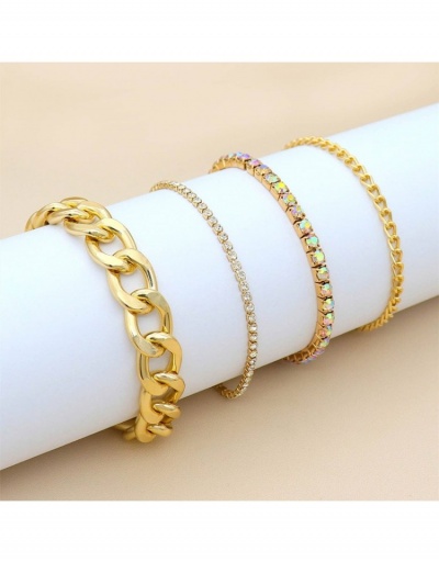 Replica Punk Style Multi-layer Unisex Bracelet #795914 $6.16 USD for Wholesale