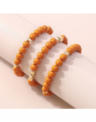 Replica  Holiday Leisure Colorful Beaded Stone Crack Women's Bracelet #795915 $5.93 USD for Wholesale