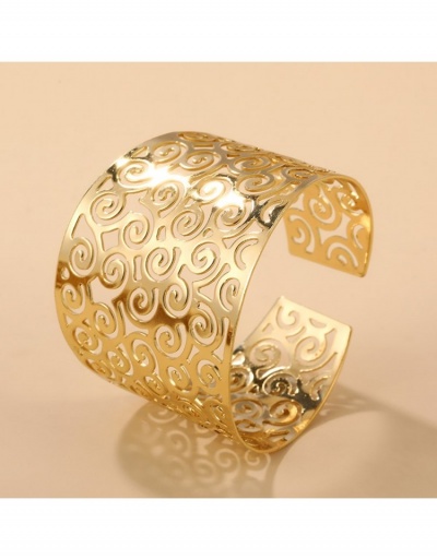 Replica  Geometric Design Hollowed-out Bracelet #795927 $5.25 USD for Wholesale