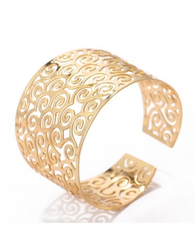 Replica  Geometric Design Hollowed-out Bracelet #795927 $5.25 USD for Wholesale