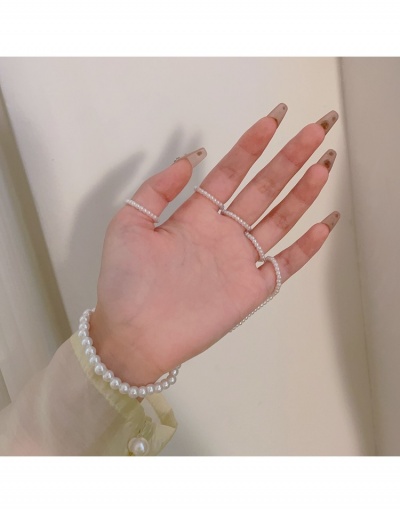 Replica  Simple Antique Faux Pearl Bracelet #795929 $6.84 USD for Wholesale