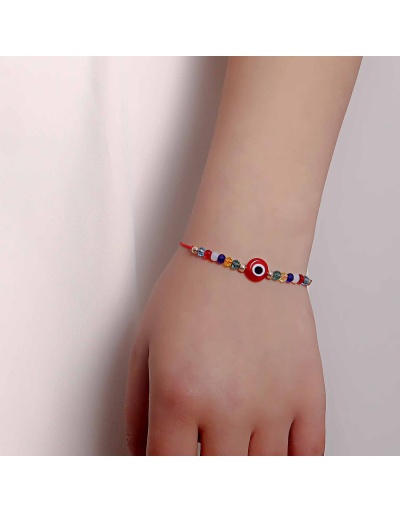 Fashion Beading Colorful Devil's Eye Bracelet #795934 $3.89 USD, Wholesale Fashion Bracelet