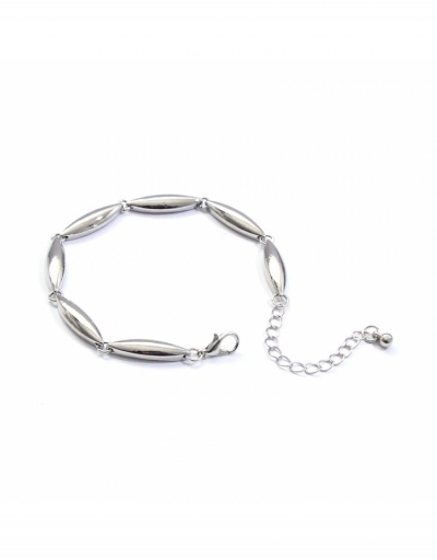 Replica  Retro Pure Color Chain Simple Bracelet For Women #795938 $7.34 USD for Wholesale