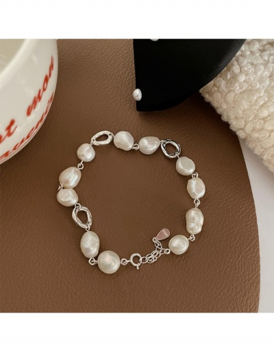 Replica  Korean Style Fashion Faux Pearl Women's Bracelet #795961 $8.40 USD for Wholesale