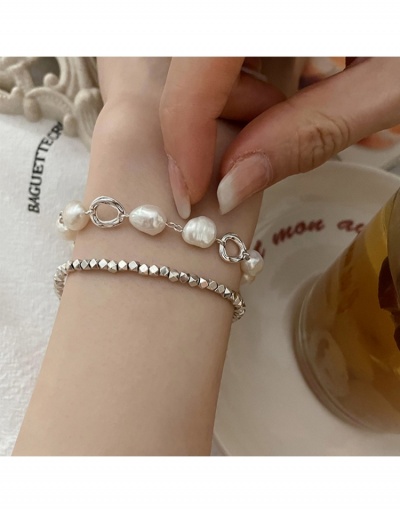 Replica  Korean Style Fashion Faux Pearl Women's Bracelet #795961 $8.40 USD for Wholesale