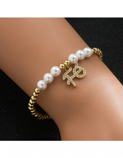  2022 Casual Number Letter Bracelet #795962 $8.13 USD, Wholesale Fashion Bracelet