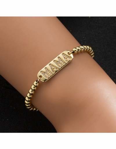 Replica  2022 Casual Number Letter Bracelet #795962 $8.13 USD for Wholesale