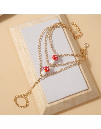 Replica Cute Mushroom Layered Ring Bracelets #795968 $5.66 USD for Wholesale