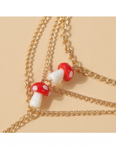 Replica Cute Mushroom Layered Ring Bracelets #795968 $5.66 USD for Wholesale