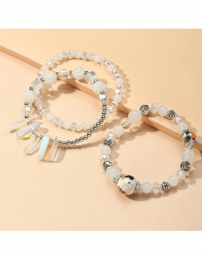 Replica Stylish Simple Crystal Bracelet For Women #795974 $9.46 USD for Wholesale