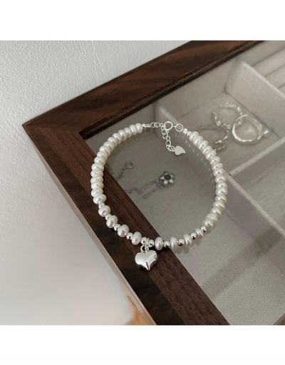  Fashion Pearl Heart Design Bracelet #795989 $9.31 USD, Wholesale Fashion Bracelet