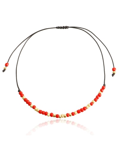 Replica  Casual Beaded Contrast Color Bohemian Bracelet #795992 $4.40 USD for Wholesale