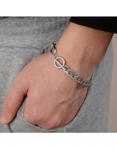  Hip Hop Retro Style Men's Bracelet #796002 $7.25 USD, Wholesale Fashion Bracelet