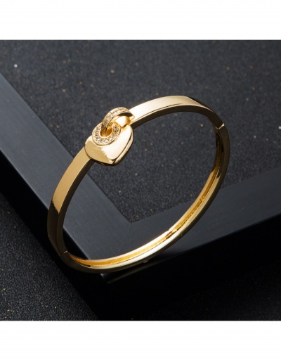 Replica Fashion Gold Zircon Women Bracelet #796005 $16.02 USD for Wholesale