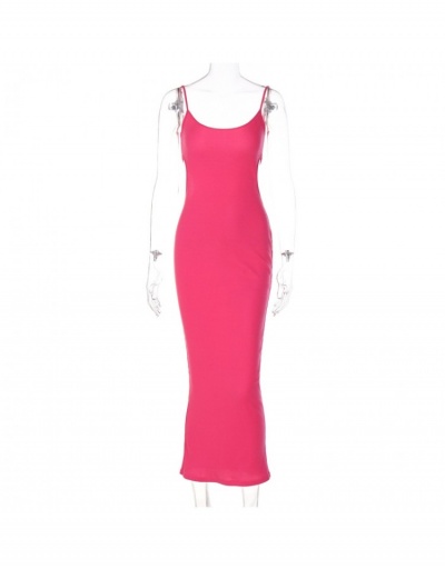 Replica  Sexy U Neck Hollowed Out Dress Sleeveless U Neck #796084 $21.11 USD for Wholesale